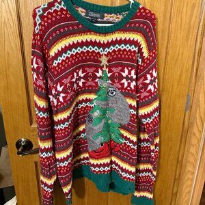 Sloth Ugly Christmas Sweater